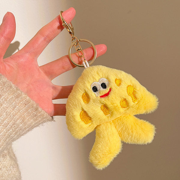 Wholesale Creative Food Plush Doll Pendant Girl Backpack Pendant Keychain Pendant Doll Small Gift Event Stall