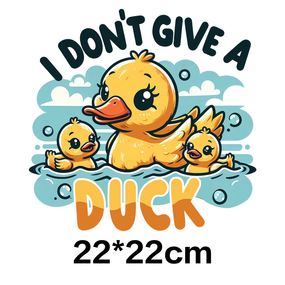 Wholesale 10pcs Various styles of ducklings UV DTF Ready to Press Transfers Wraps