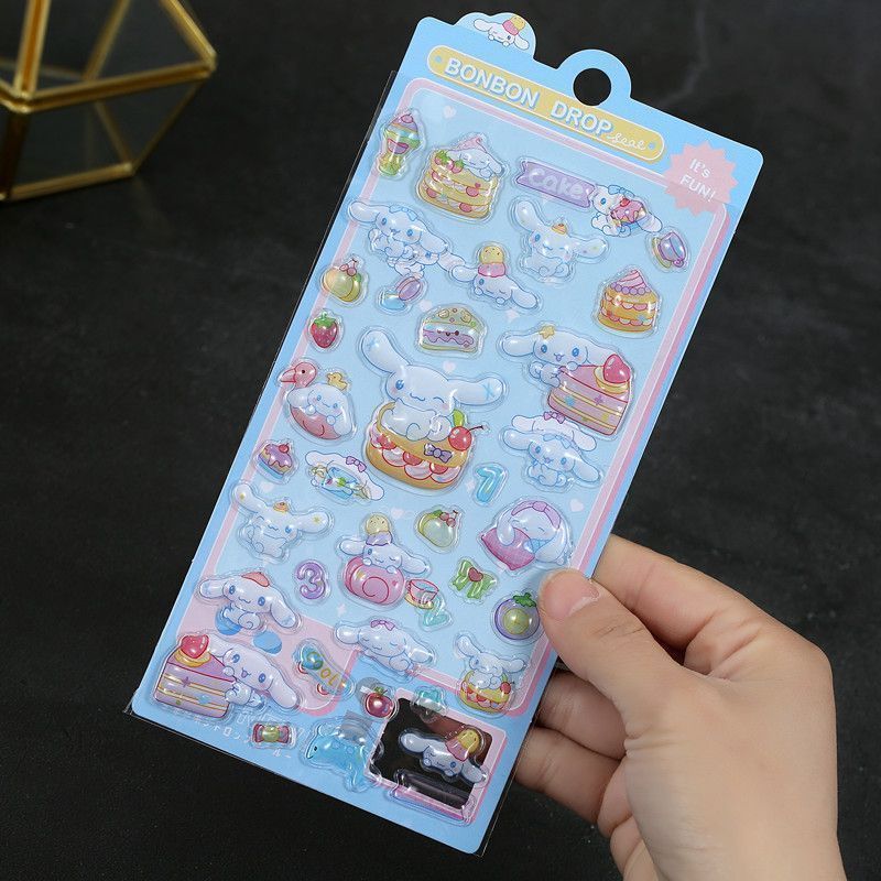 Wholesale Ocean Planet Cartoon Cute Animal 3D Stickers OLY Exclusive
