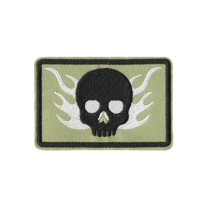 Wholesale Embroidered Warrior Skull Patches 9 Piece Set DIY Badges For Clothing Bags Hats And More