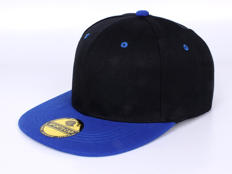 Wholesale solid color light board cap skateboard flat cap dead fly hip-hop blank baseball hat