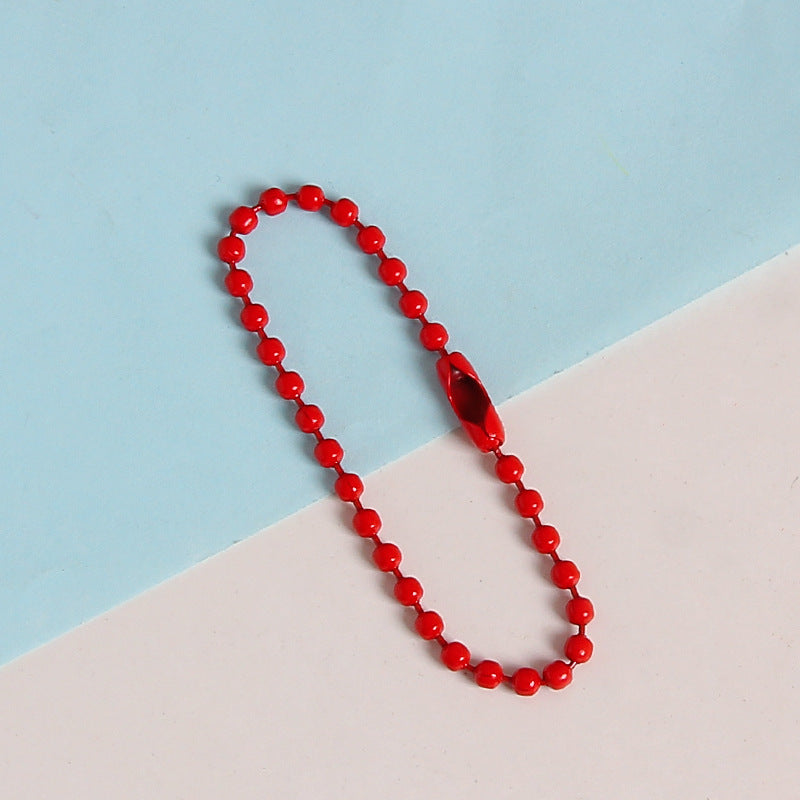 Accesorios al por mayor de la cadena de hierro de la cadena de la cadena de etiqueta de colga al por mayor 10pcs de bricolaje