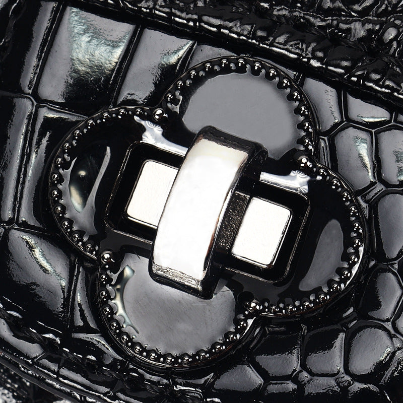 Wholesale Crocodile Pattern PU Crossbody Casual Shoulder Bag