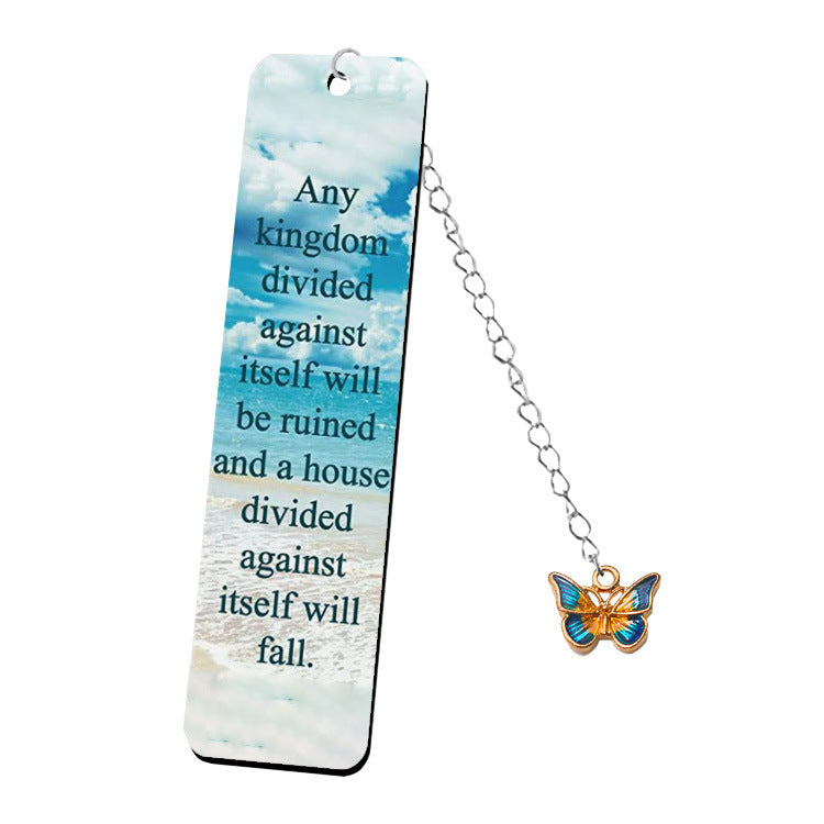 Wholesale Creative and Inspirational Stainless Steel Bookmarks