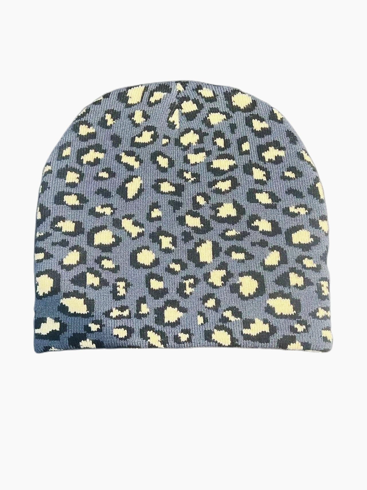 Wholesale Acrylic Leopard Print Warm and Cold Resistant Wool Hats