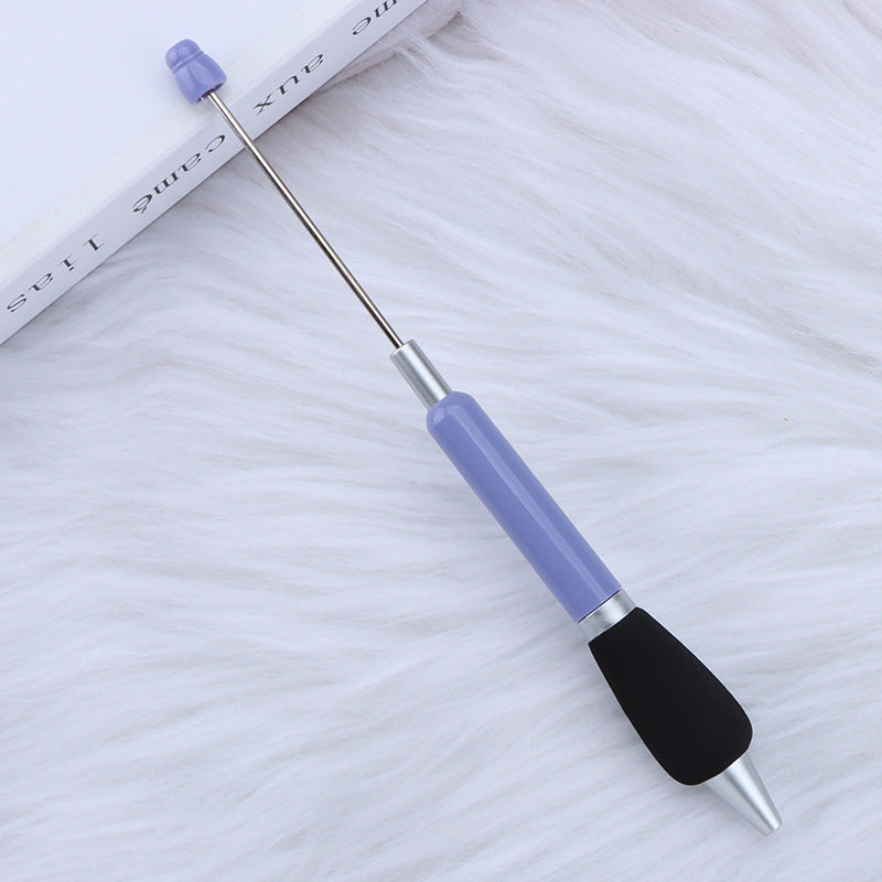 Wholesale 5pcs Beadable Pens Sponge Sheath Beadable Pen DIY Pen Office Supplies