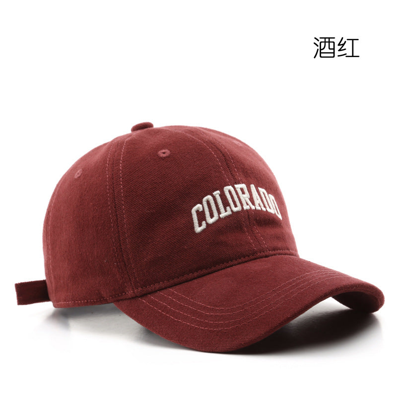 Wholesale Fashion Retro Letter Embroidery Outdoor Baseball Cap