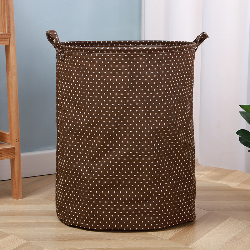 Wholesale Cotton and Linen Foldable Waterproof Storage Baskets