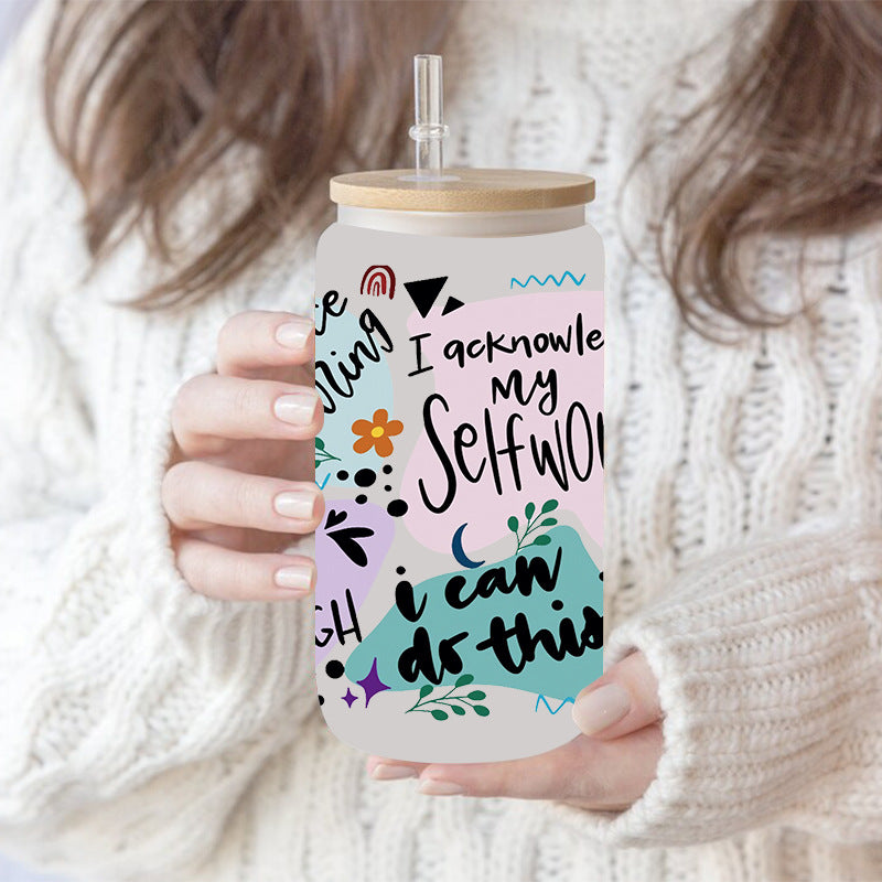 Wholesale Mother's Day English Sentence Series 16oz Cup UV DTF Wraps