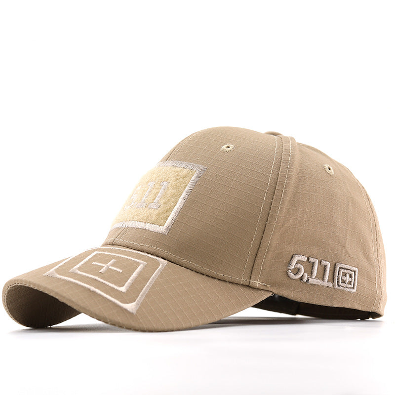 Wholesale Outdoor Camouflage Embroidered Adjustable Leisure Travel Hiking Velcro Hat