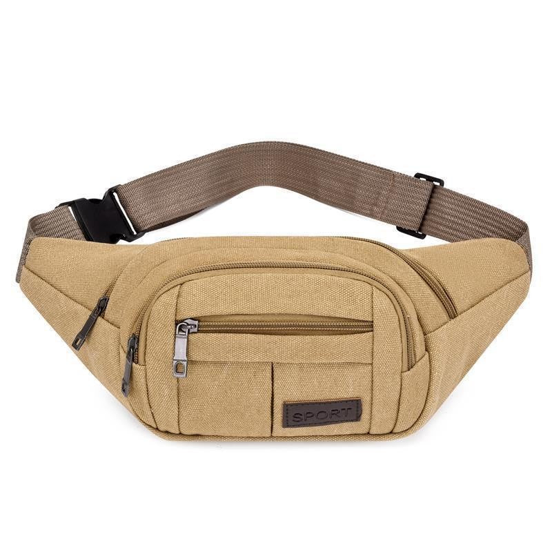 Wholesale Men's waist bag outdoor mountaineering cycling climbing mobile phone bag crossbody chest bag