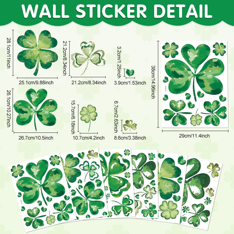 Wholesale St. Patrick's Day Window Stickers Decoration