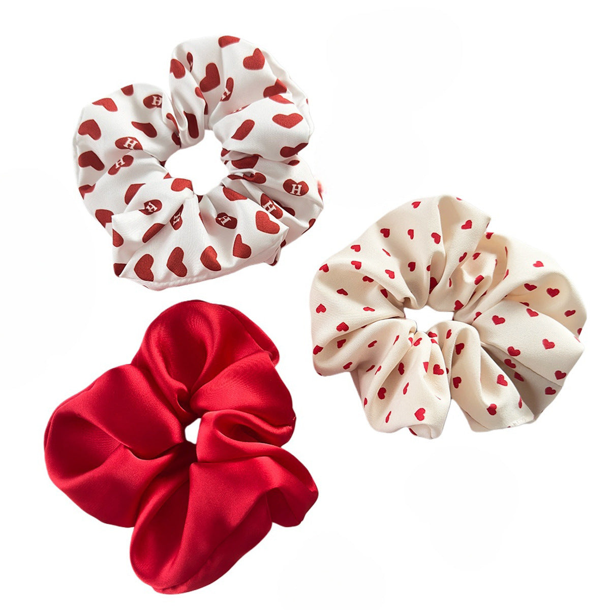 Wholesale Sweet Love Valentine' s Day Romantic Fabric Hairbands