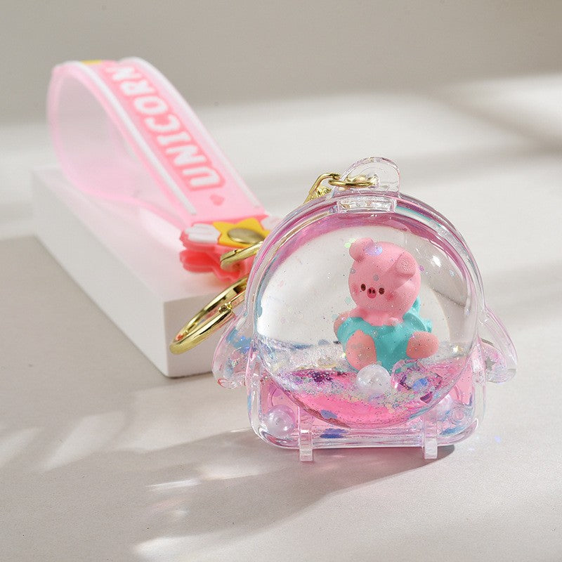 Wholesale Acrylic   Sand Keychain