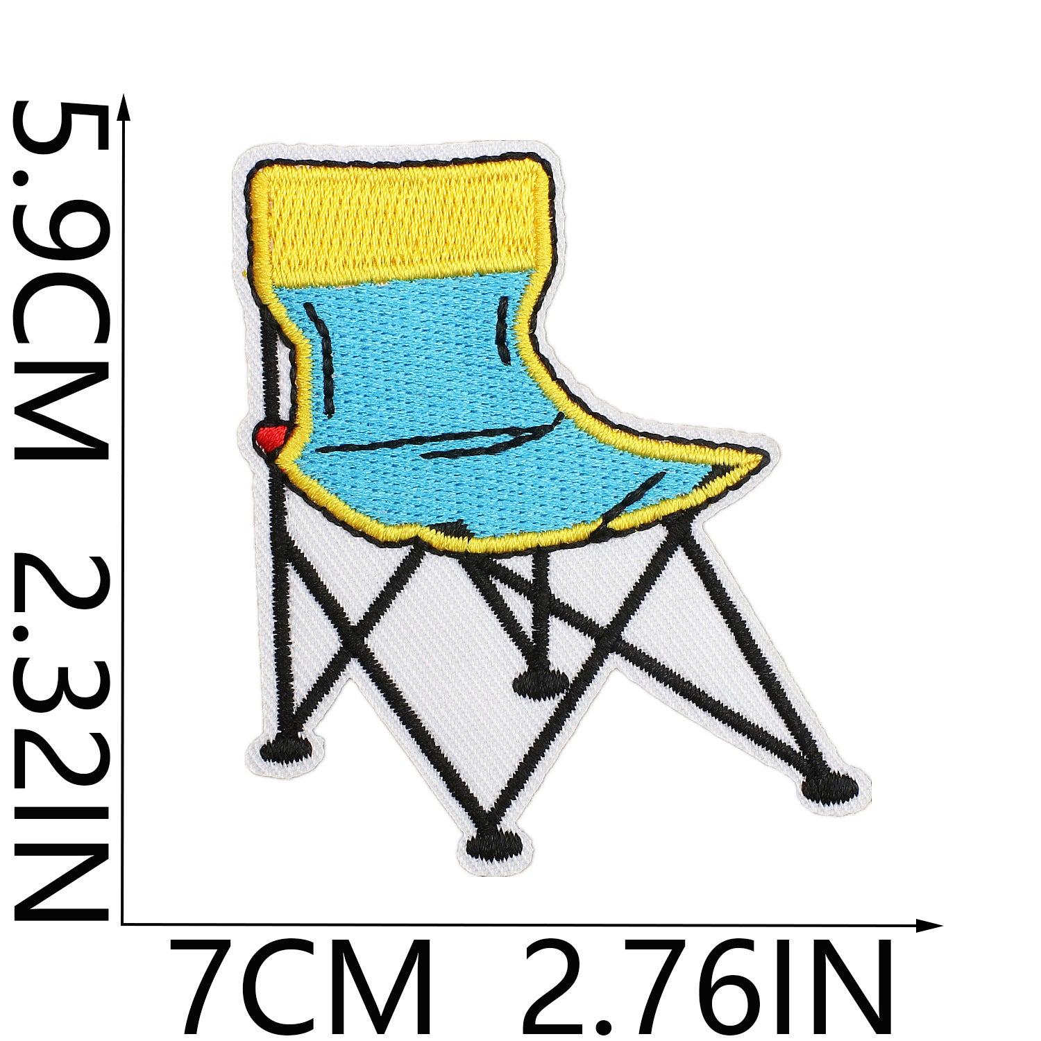 Wholesale Camper Car Embroidery Cloth Stickers