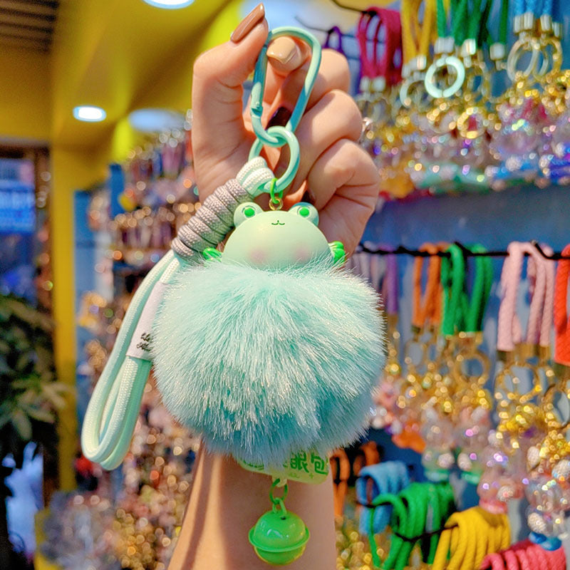 Wholesale Cute Fruit Animal Bell Keychain