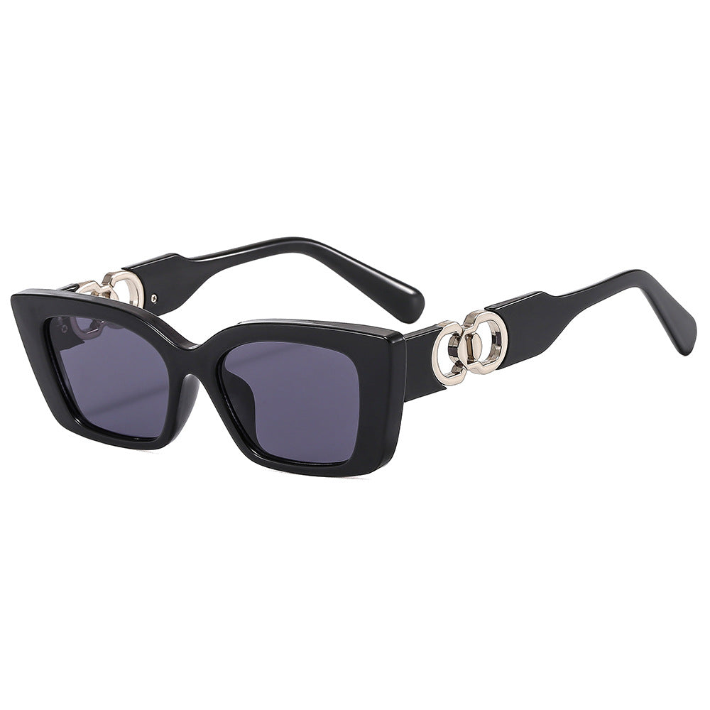 Wholesale Small Square Frame PC Sunglasses