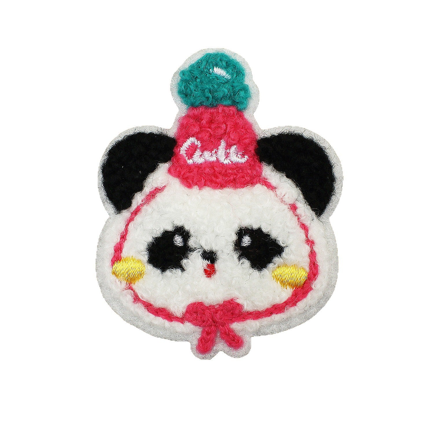 Wholesale Cute Panda Embroidery Patch For Clothing And Bag Decoration DIY Craft Supply Trendy Fashion Accessory For Resale