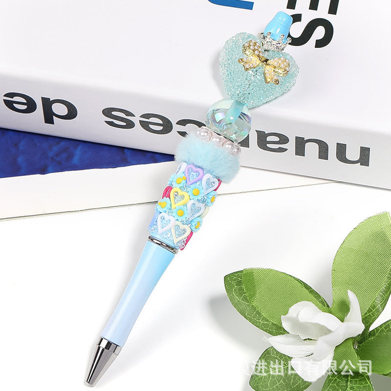 Wholesale 100pcs 17mm Pearl Style Round Straight Edge Drill Circle Bead DIY Beads