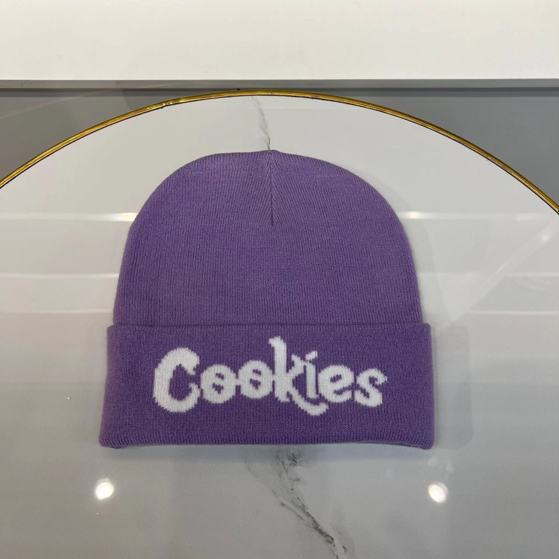 Wholesale autumn and winter pullover warm cookies wool hip-hop hat