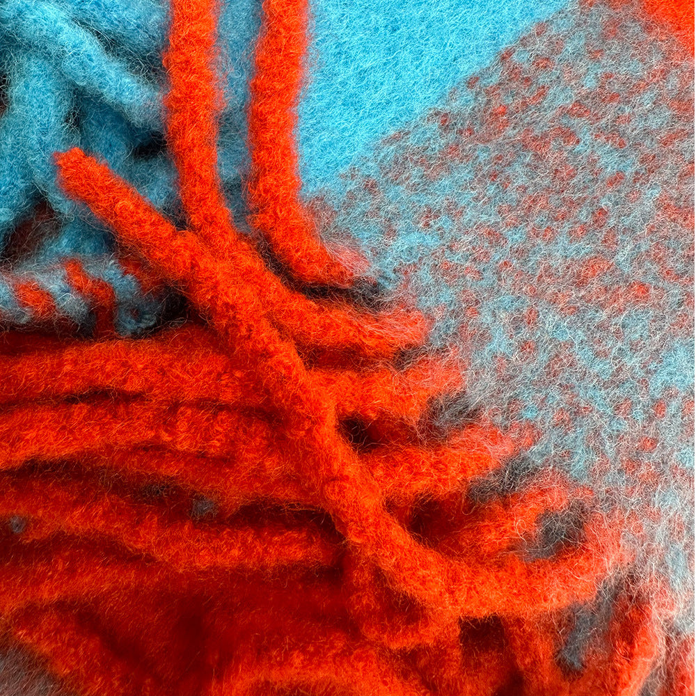 Wholesale Wool Retro Large Plaid Autumn and Winter Warm Soft Atmosphere Scarf