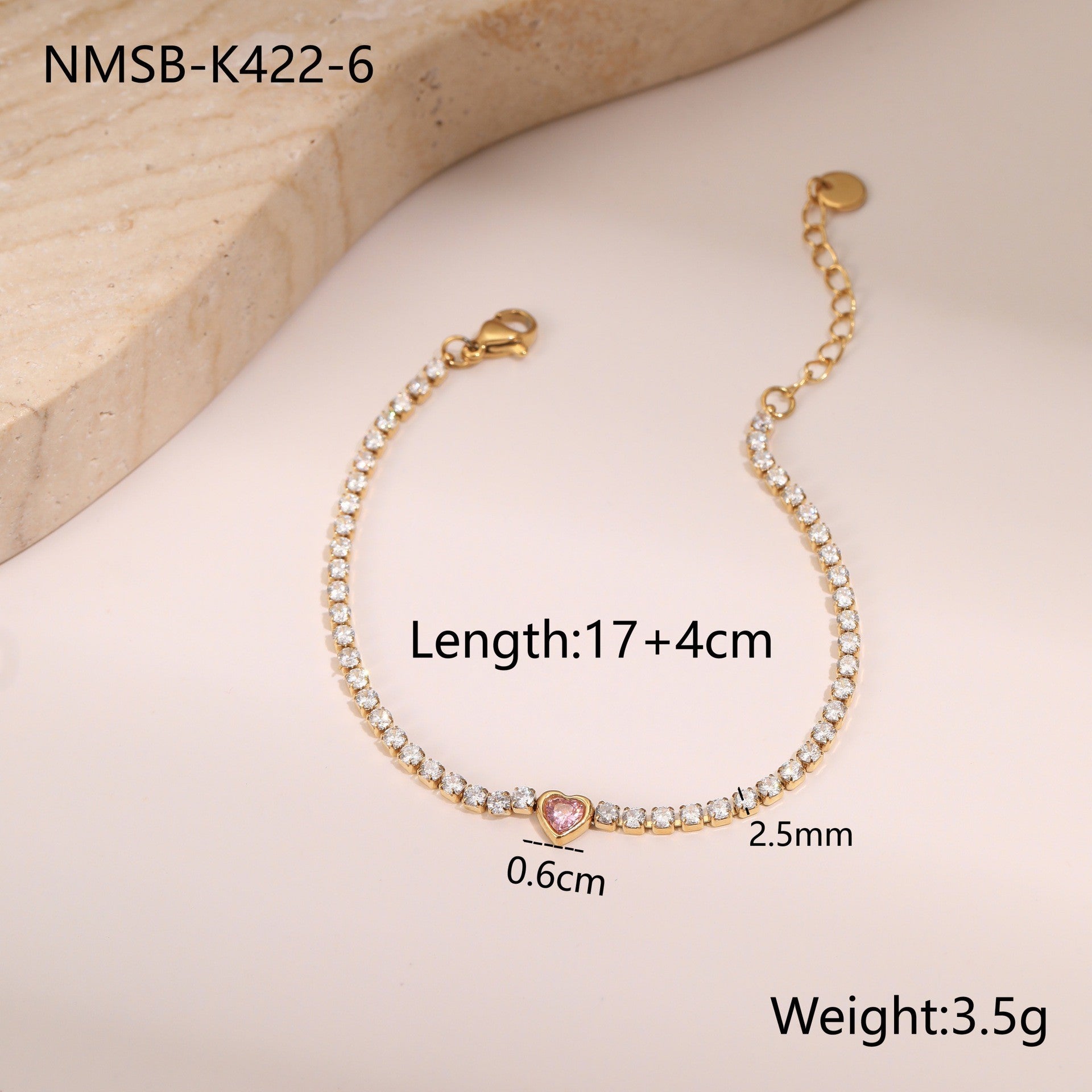 Wholesale Valentine' s Day  Heart Stainless Steel Rings Necklace Ring Necklace Jewelry Set