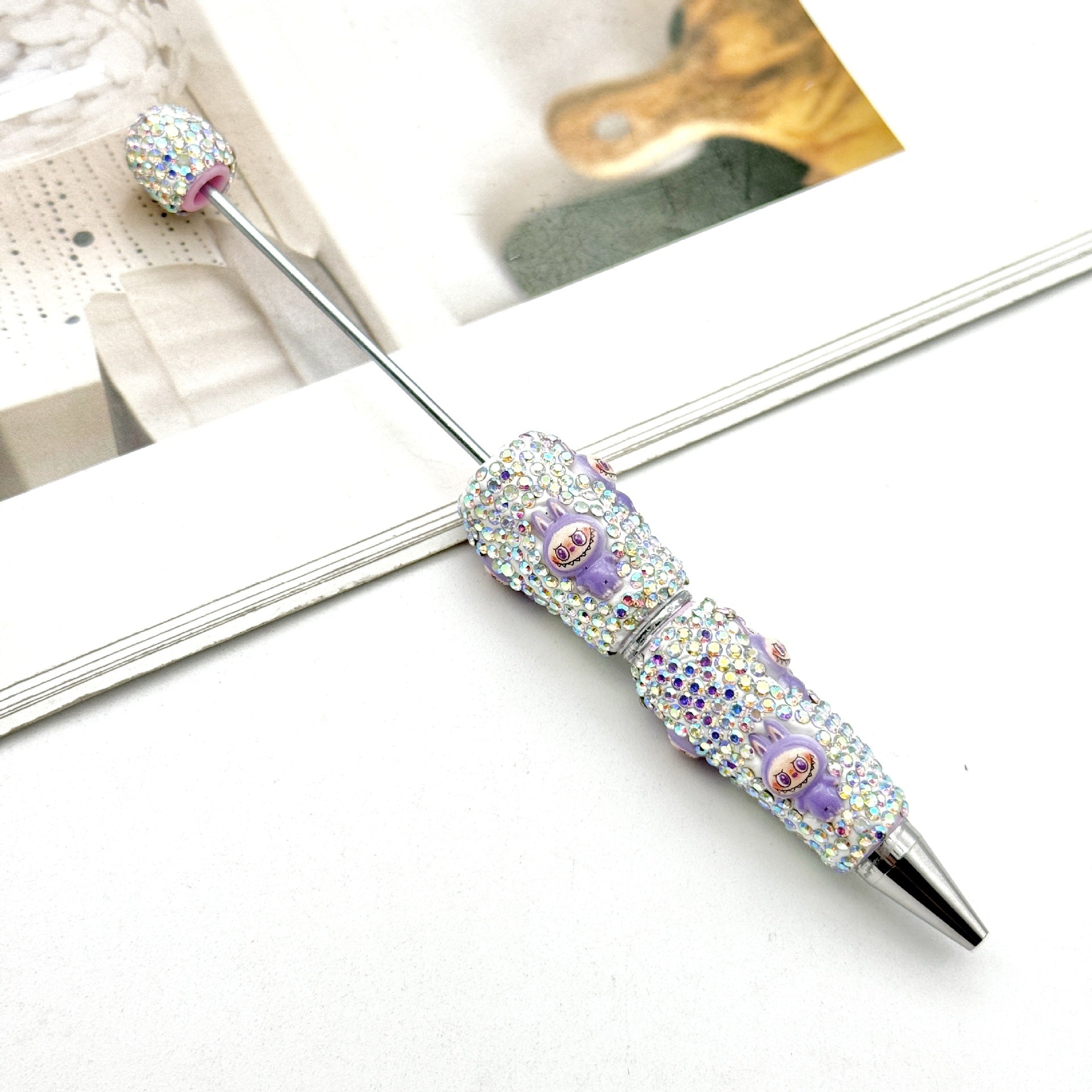 Wholesale Diamond cartoon beaded pen