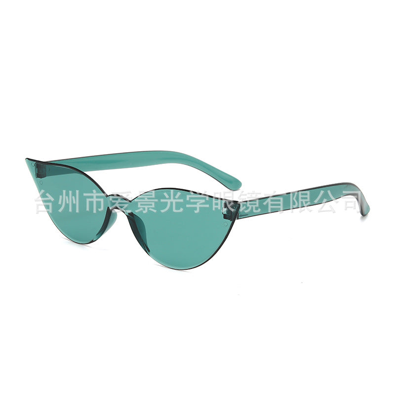 Wholesale Cat Eye Sunglasses Candy Color Sunglasses