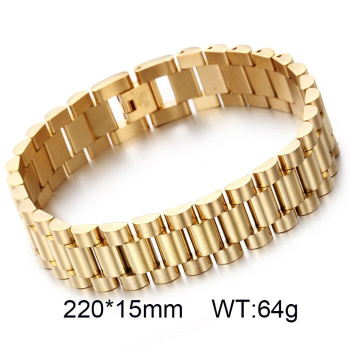 Wholesale Popular Stainless Steel Personalized Multi-size Fashion Bracelet
