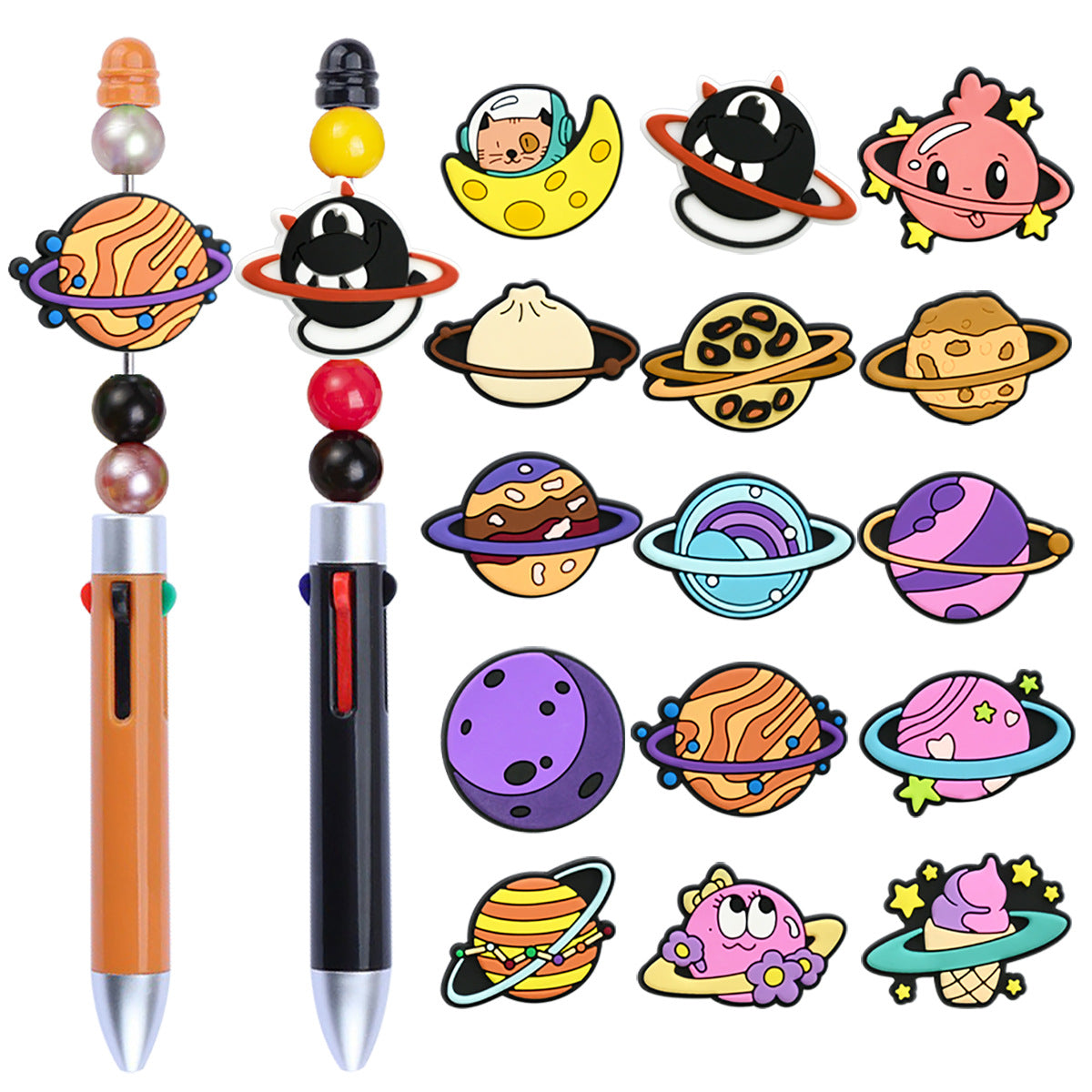 Wholesale  Random 100pcs/pack   Little Planet Series DIY Beading