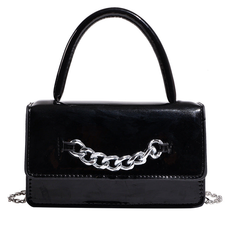 Wholesale Pink Chain Decoration Mini PU Handbag