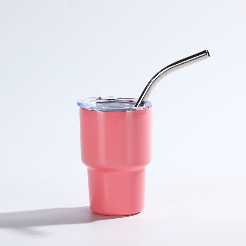 Wholesale Candy Color Red Wine Cup 2oz Stainless Steel Ice Bullies Cup