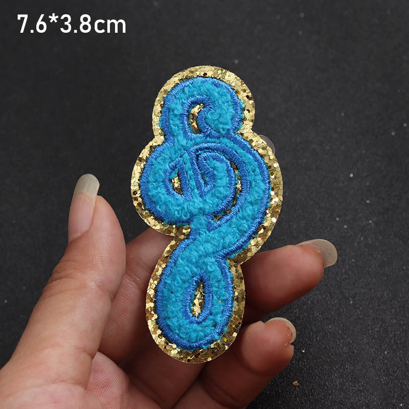 Wholesale DIY Cartoon Embroidered Towel Embroidery Patch