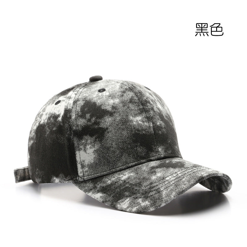 Wholesale Outdoor Sun Protection Tie-dye Trendy Baseball Cap
