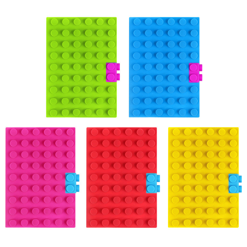 Wholesale Stationery Decompression A6 Silicone Notebook