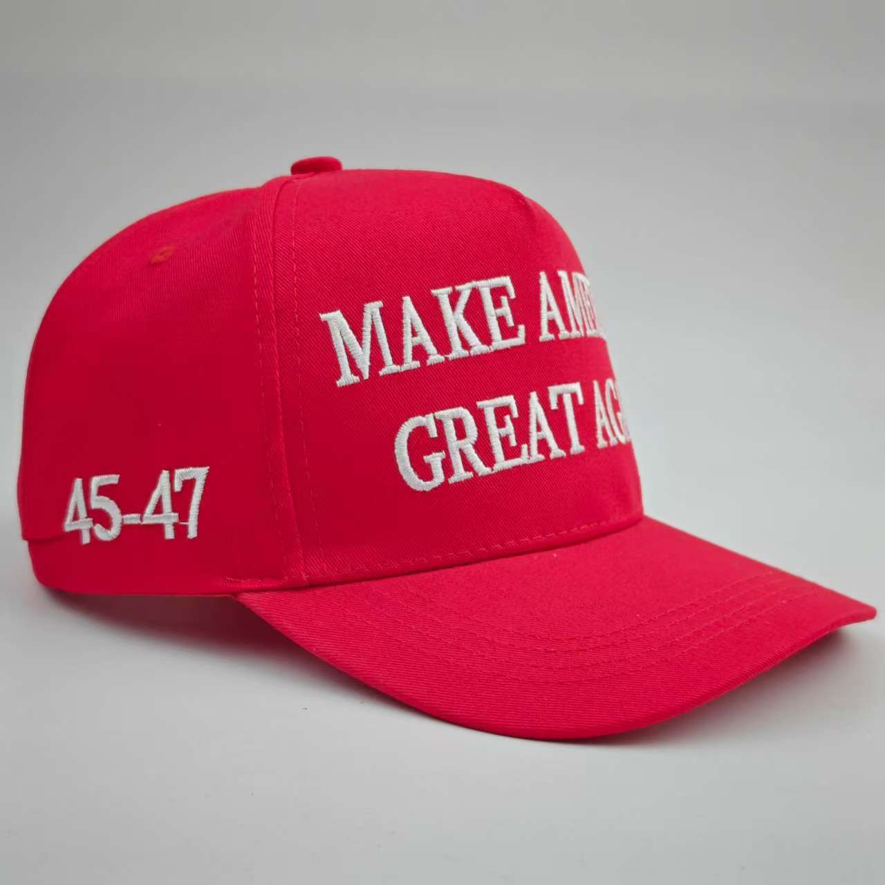 Wholesale Red election letter embroidered baseball cap