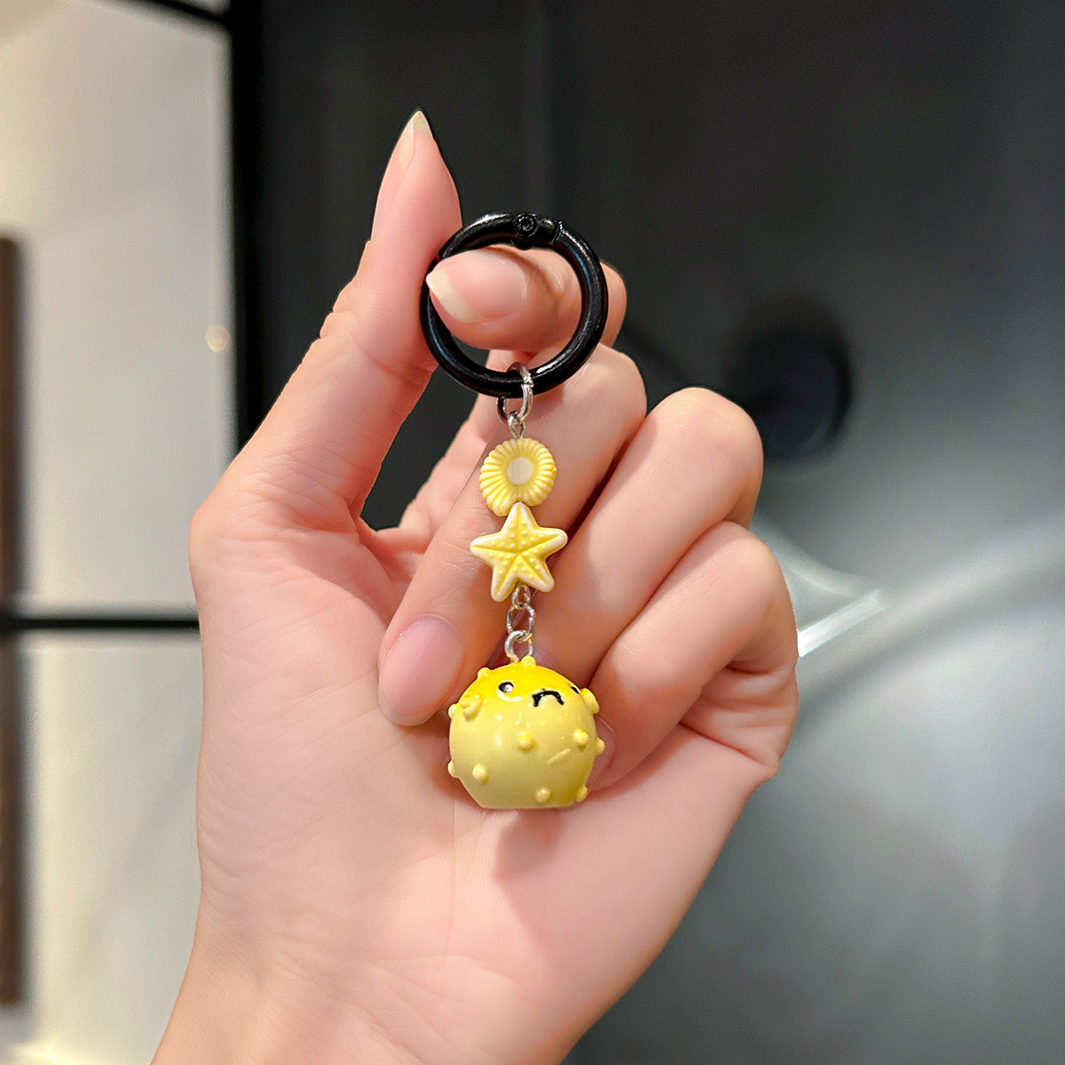Wholesale Cute and diverse marine animal keychain