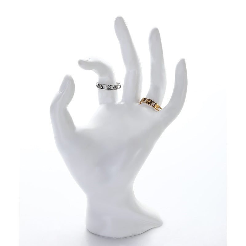 Wholesale plain titanium steel ring that won' t fade