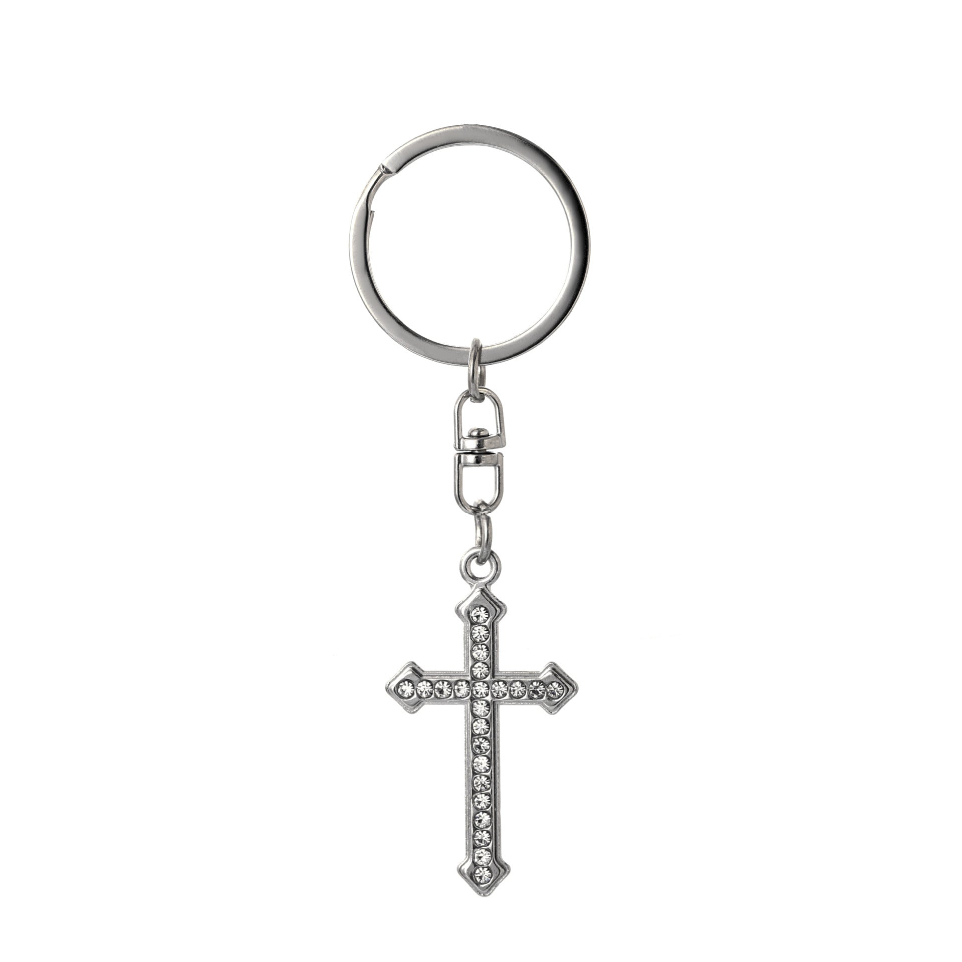 Wholesale Diamond Cross Keychain