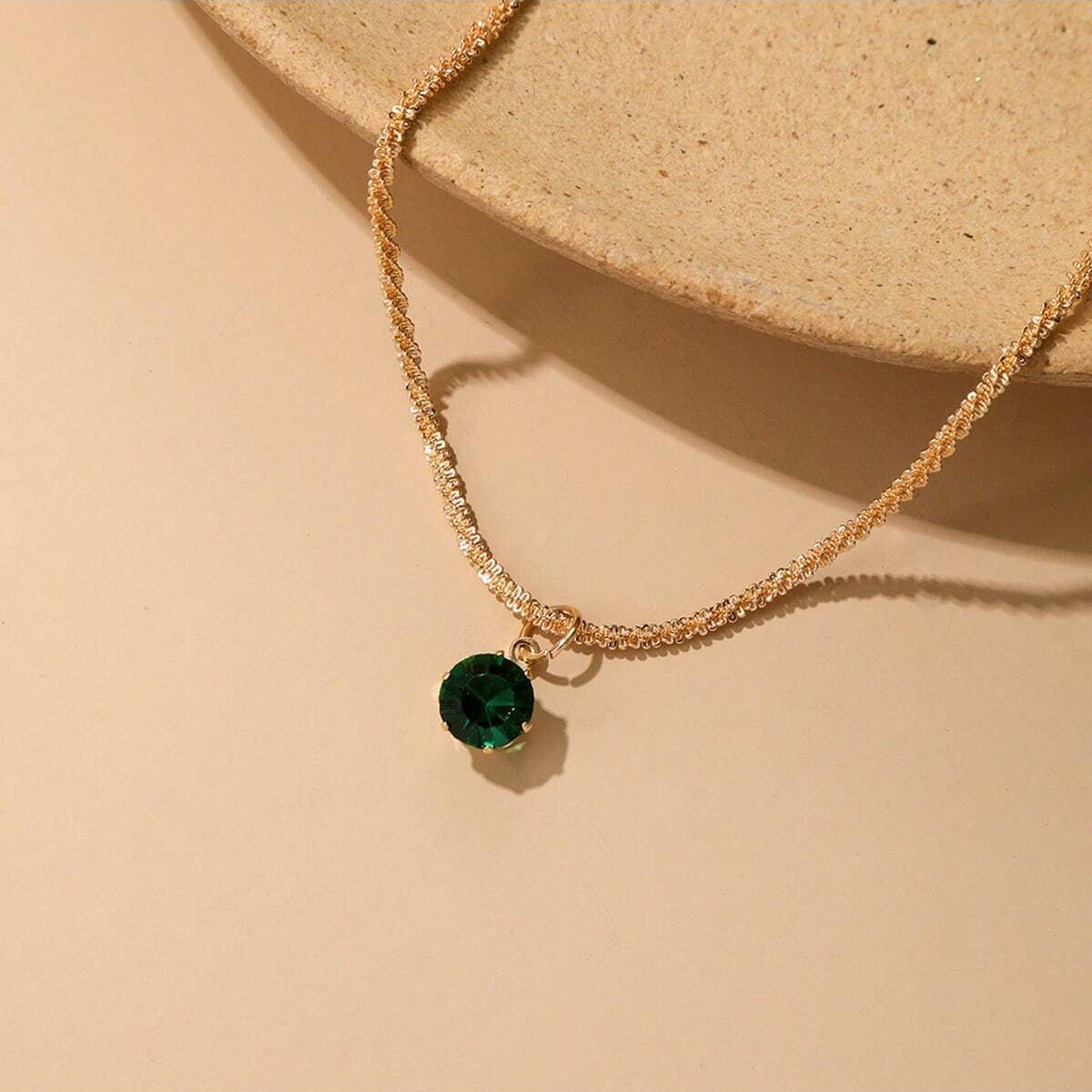 Wholesale Zircon Full Diamond Sparkling Stacked Necklace