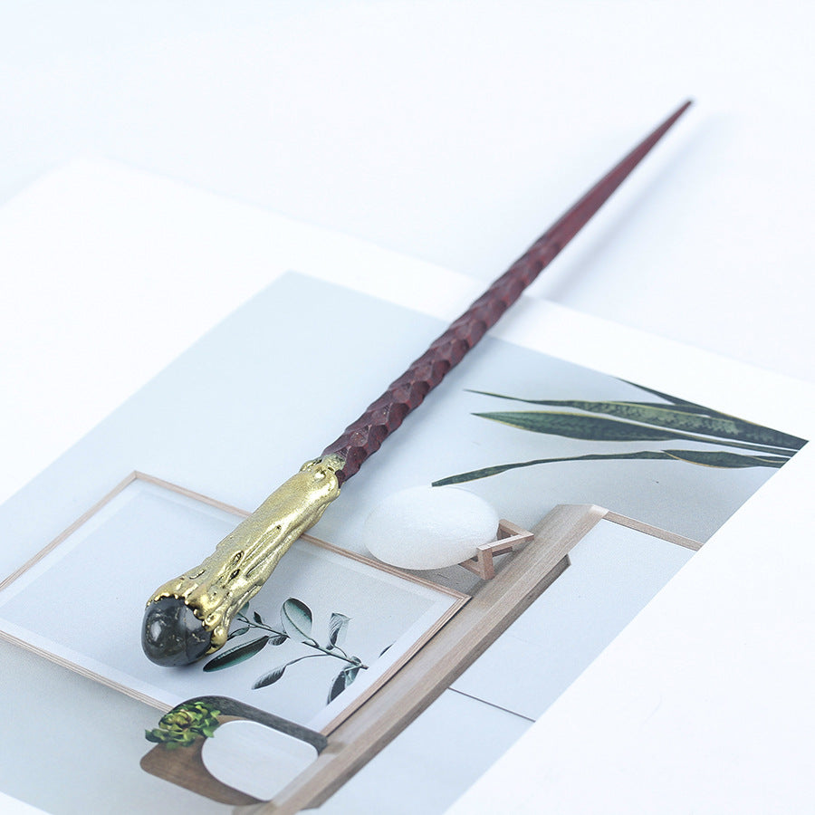 Wholesale Crystal Wood Magic Wand, Scepter, Fairy Elemental Ritual Prop