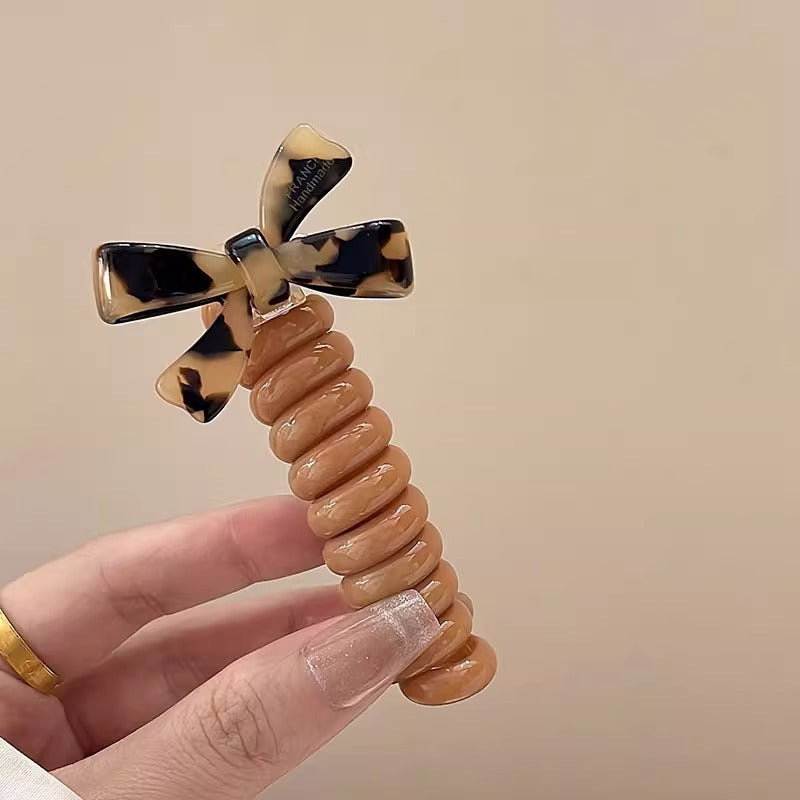 Wholesale Japanese Style Simple Bubble Braid High-grade Ponytail Braid Artifact Telephone Line Hair Scrunchies