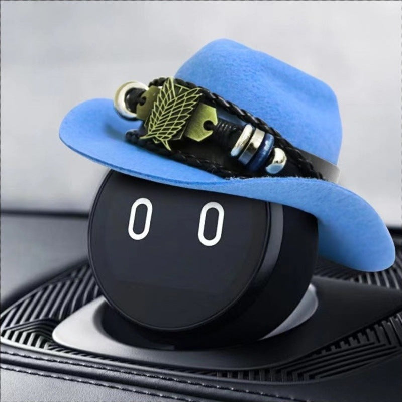 Wholesale Yama gentleman cowboy hat son mini pet hat birthday party hat weilai car 66 ornament hat