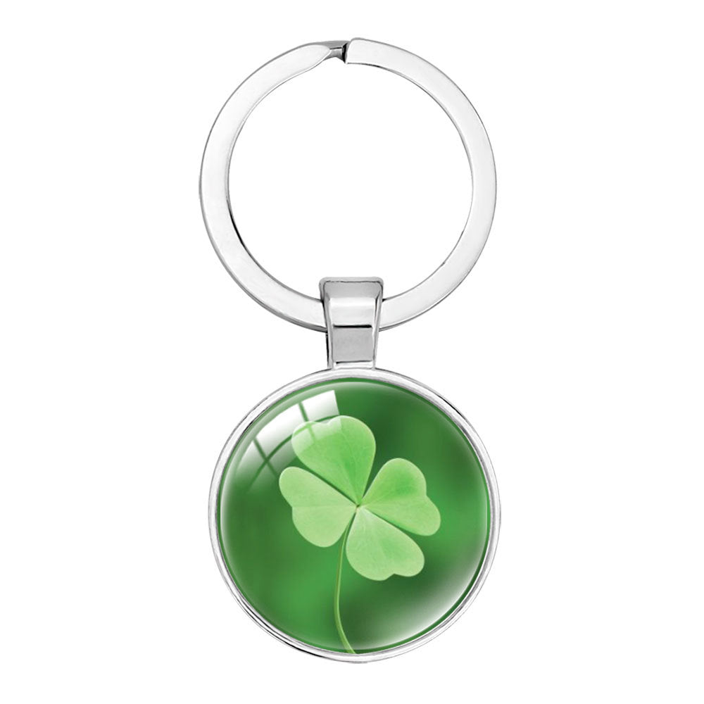 Wholesale Lucky Clover Car Pendant Keychains
