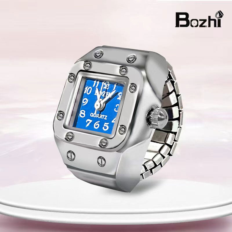 Wholesale [Ring watch] new hot creative alloy shell finger watch lovers foreign trade new men and women manufacturers direct batch