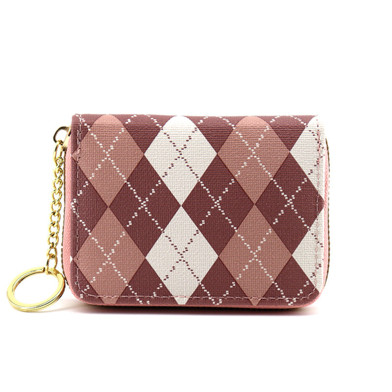 Wholesale Large Capacity Multi Slot Zipper PU Wallet