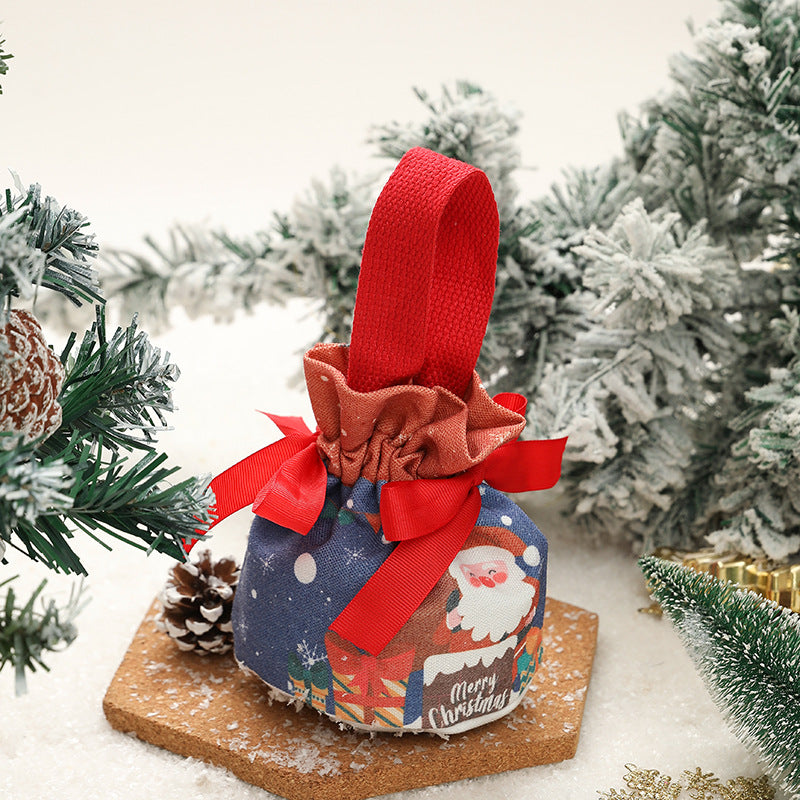 Wholesale Christmas Eve gift bag apple bag