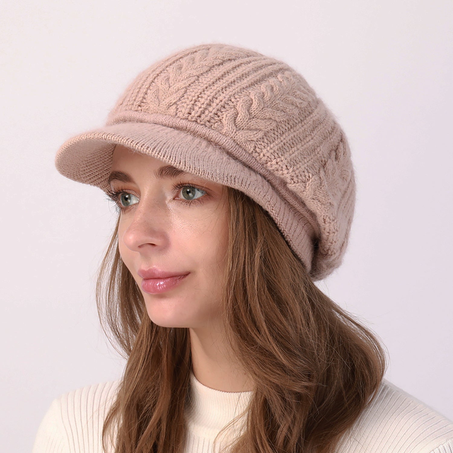 Wholesale New Autumn and Winter Woolen Knitted Hats Warm Berets