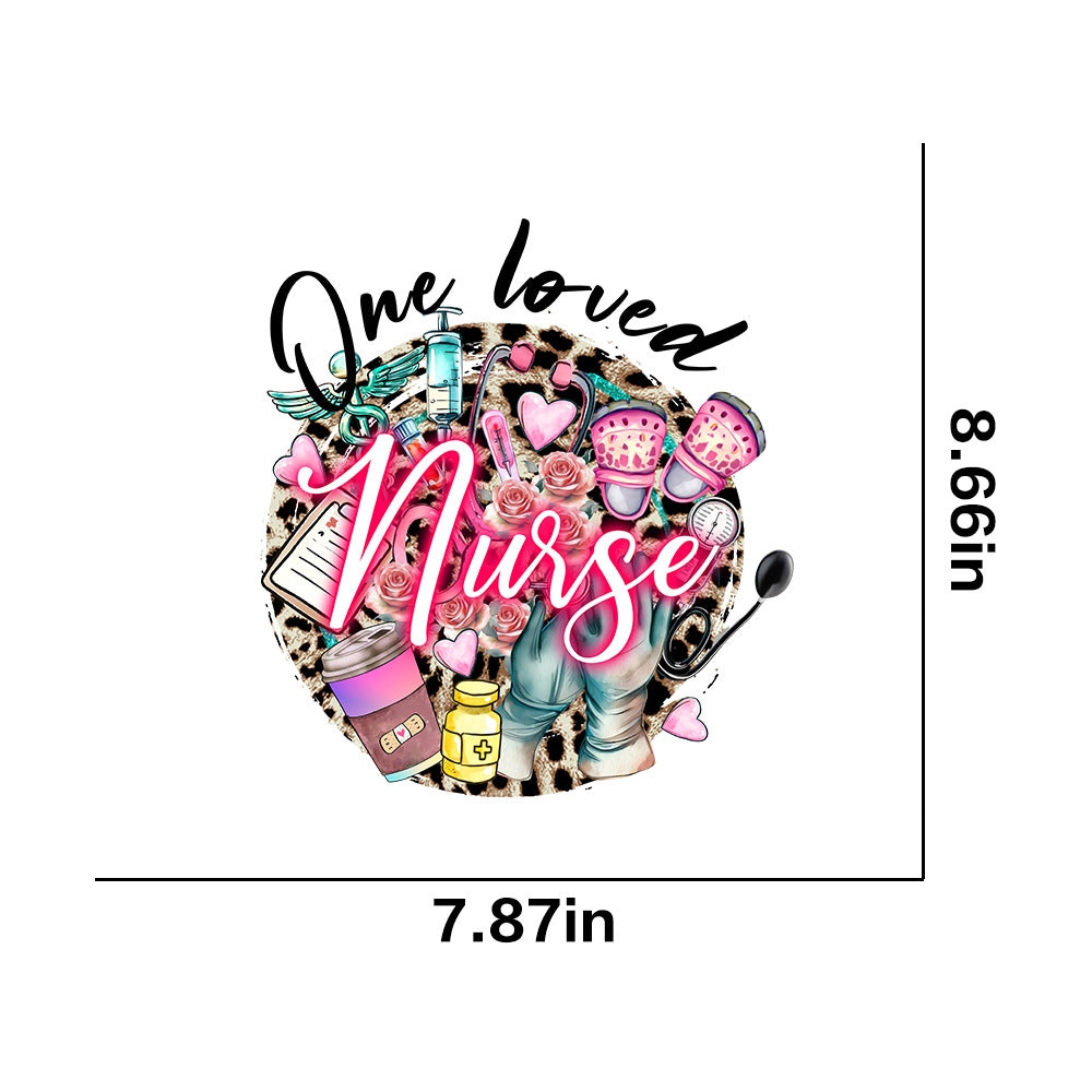 Wholesale 10pcs/pack thermal transfer printing hot stamping clothe