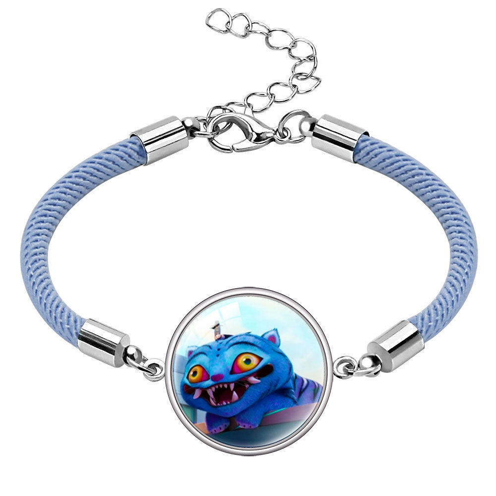 Wholesale Gemstone Bracelet Cartoon Character Multi Color Rope Bracelet